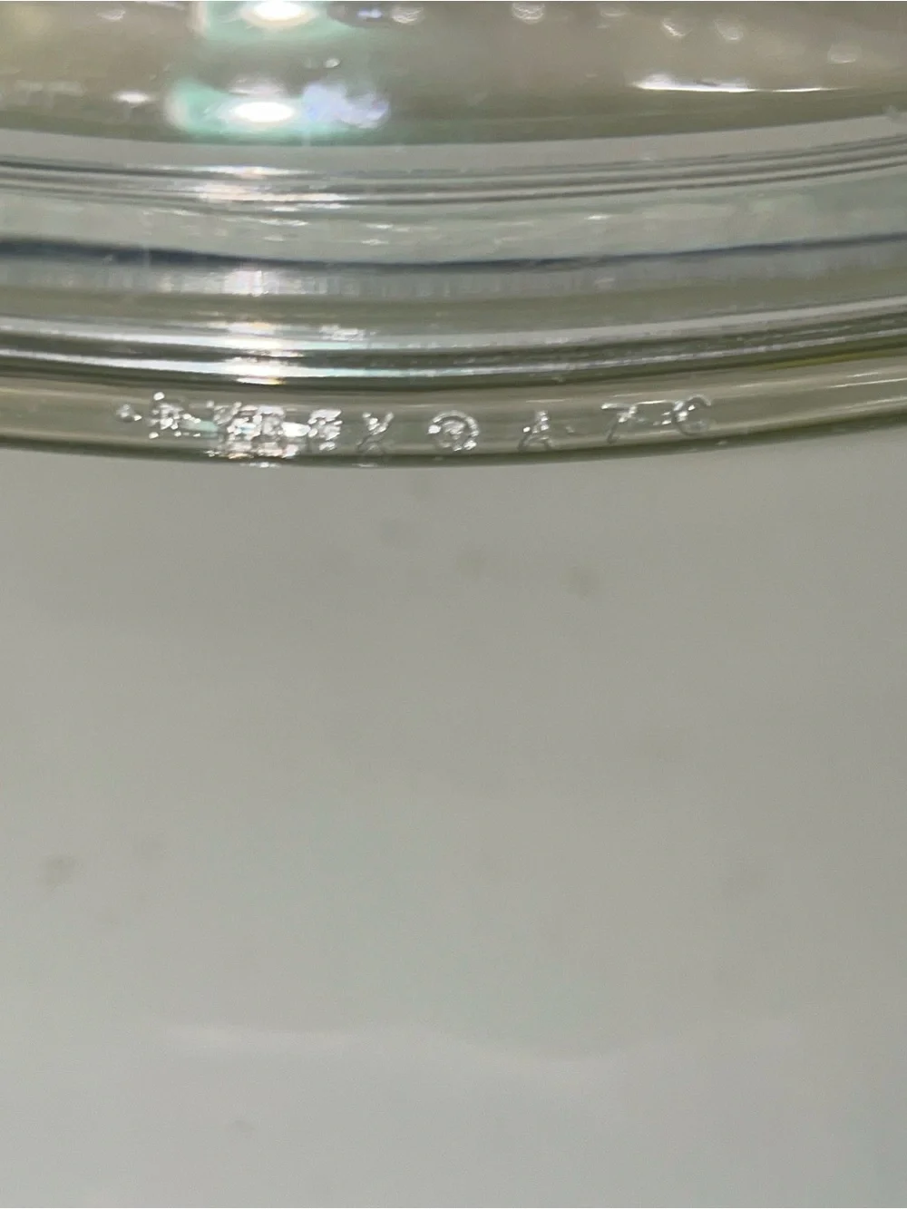 Pyrex A-7-C clear glass replacement lid